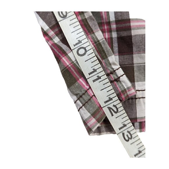 Dress Barn Plaid Bermuda Shorts Size 4 - Picture 8 of 8